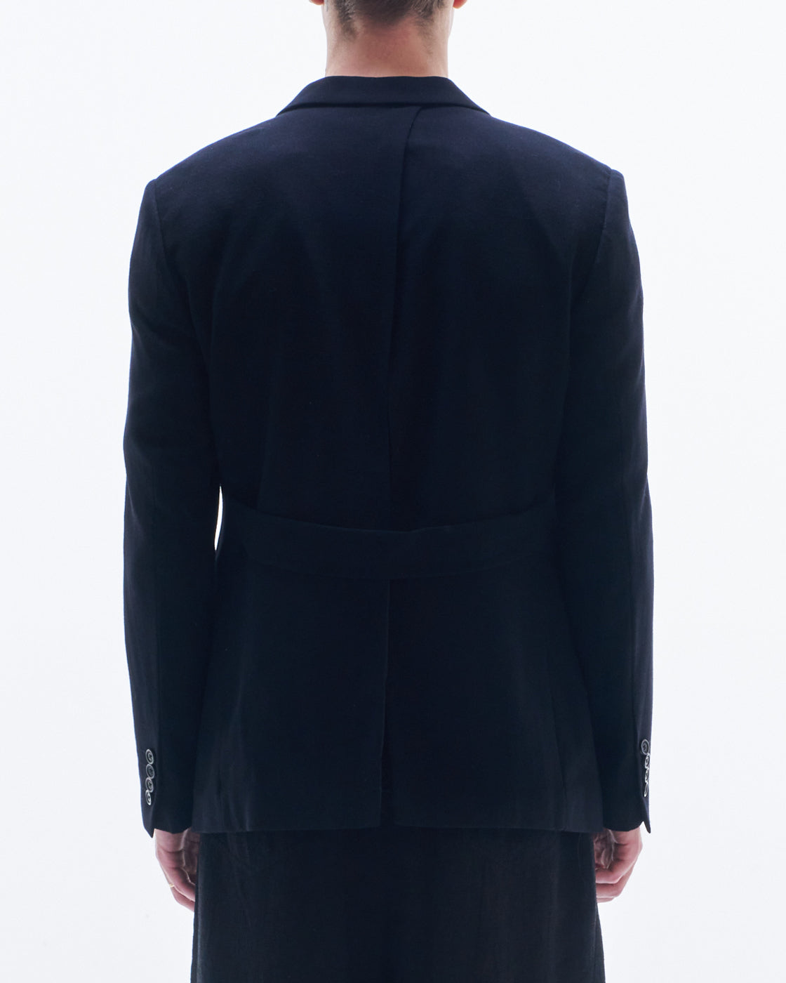HARRISON WONG / Wool Blazer With Back Slit