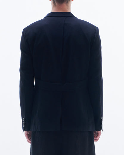 HARRISON WONG / Wool Blazer With Back Slit