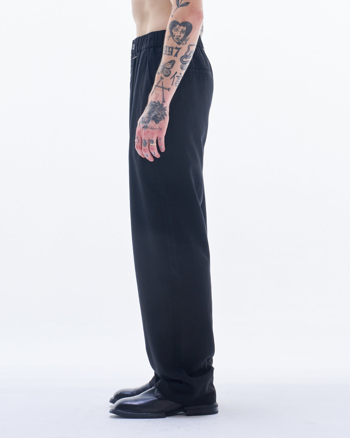 HARRISON WONG / Tencel Strange Leg Pants