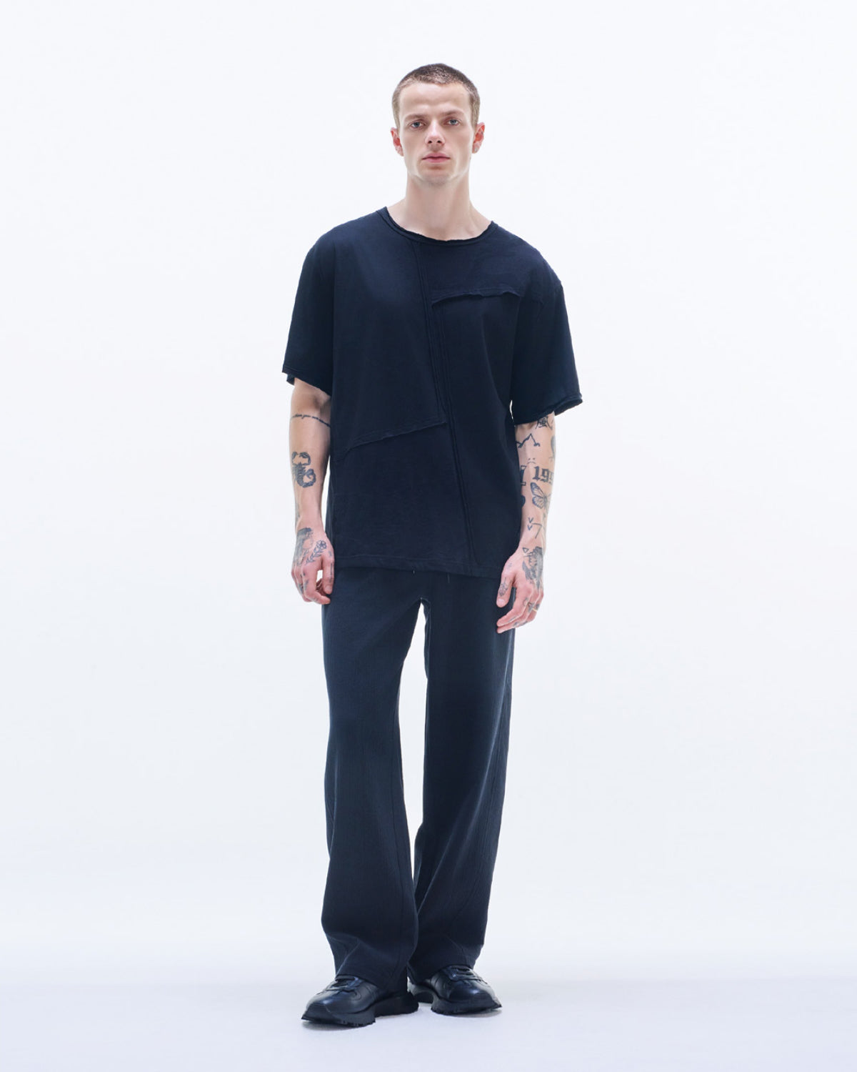 HARRISON WONG / Pleated Knit Pants