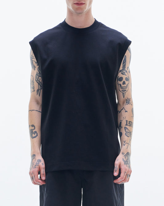 HARRISON WONG / Basic Sleeveless Tee - Black