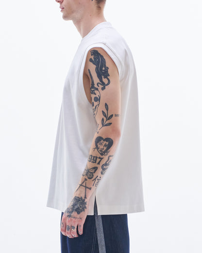 HARRISON WONG / Basic Sleeveless Tee - White
