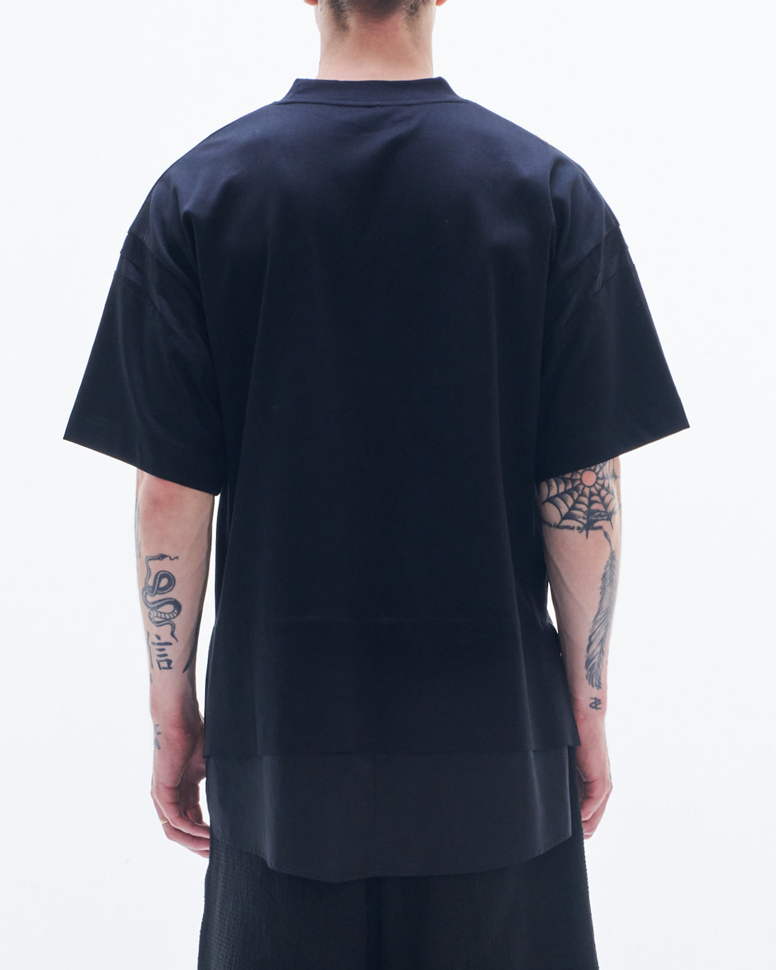 HARRISON WONG / Tee With Shirt Layer