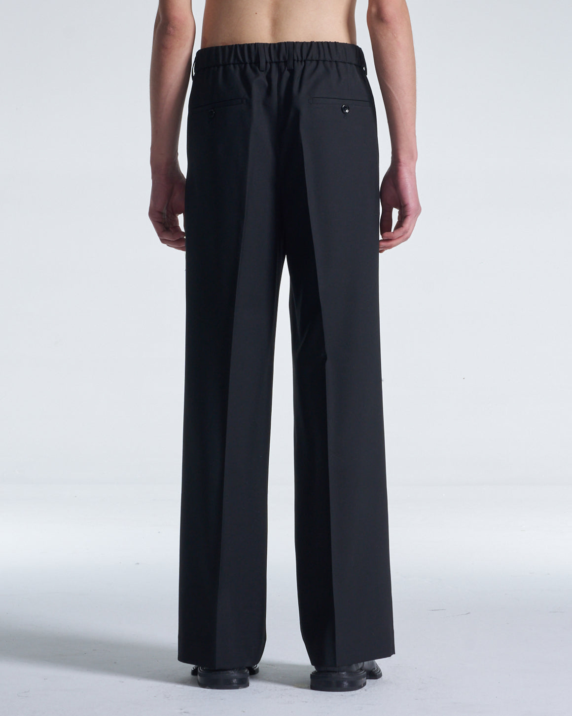 HARRISON WONG / Wide Leg Wool Pants