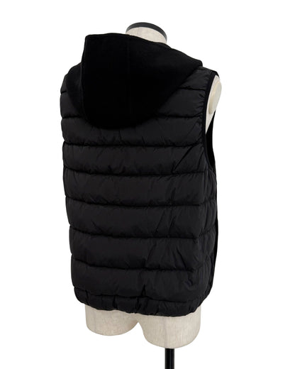 HARRISON WONG / Double Faced Wool 2in1 Trench Coat With Hood - Black