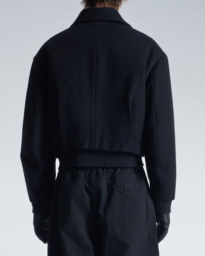 HARRISON WONG / Double Faced Wool Zipper Jacket