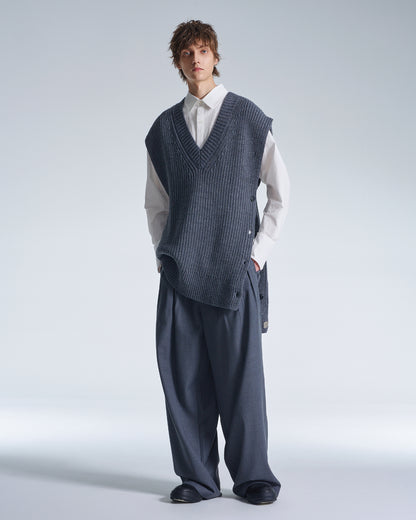 HARRISON WONG / Oversized Cotton Shirt - White