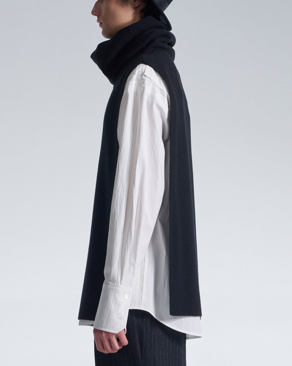 HARRISON WONG / High Collar Wool Vest
