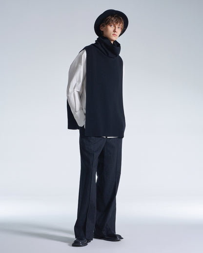 HARRISON WONG / High Collar Wool Vest
