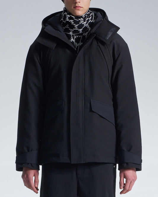 HARRISON WONG / Water Resistant Hood Jacket With Down Lining