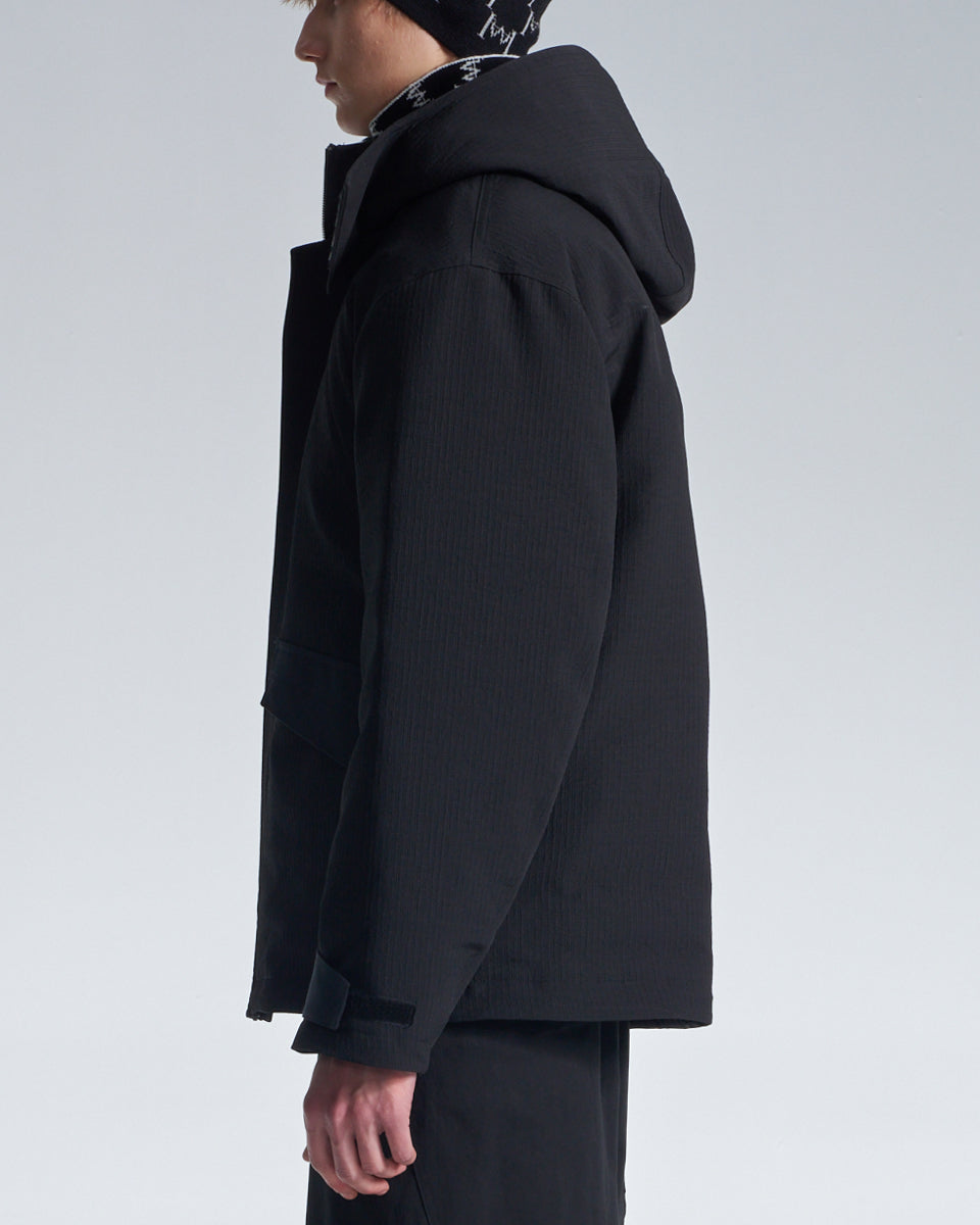 HARRISON WONG / Water Resistant Hood Jacket With Down Lining