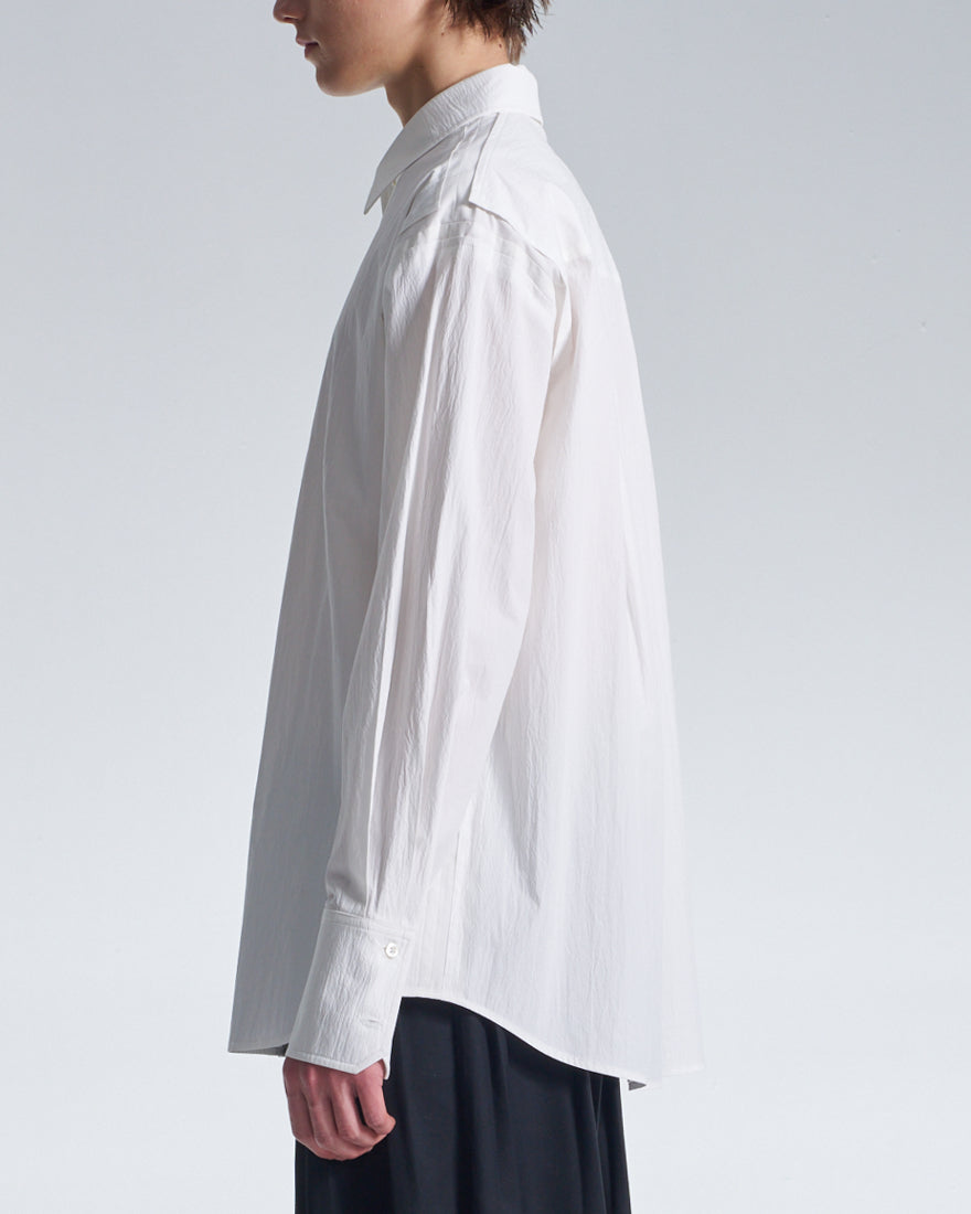 HARRISON WONG / Oversized Cotton Shirt - White
