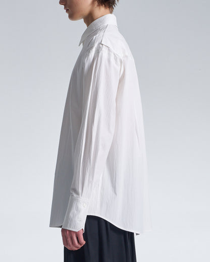 HARRISON WONG / Oversized Cotton Shirt - White