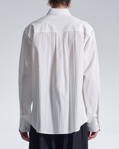 HARRISON WONG / Oversized Cotton Shirt - White