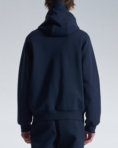 HARRISON WONG / Honeycomb Knit Zipper Jacket With Hood
