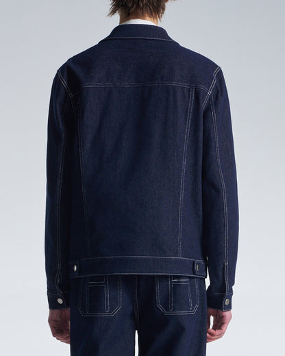 HARRISON WONG / Denim Jacket With Blazer Cut