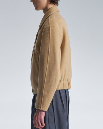 HARRISON WONG / Double Faced Wool DB Blazer - Camel