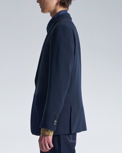 HARRISON WONG / Standard Fit Blazer With Denim Hem