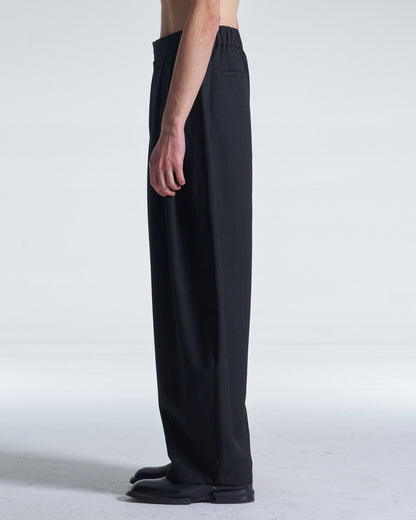 HARRISON WONG / Balloon Fit Wool Pants With Pleats