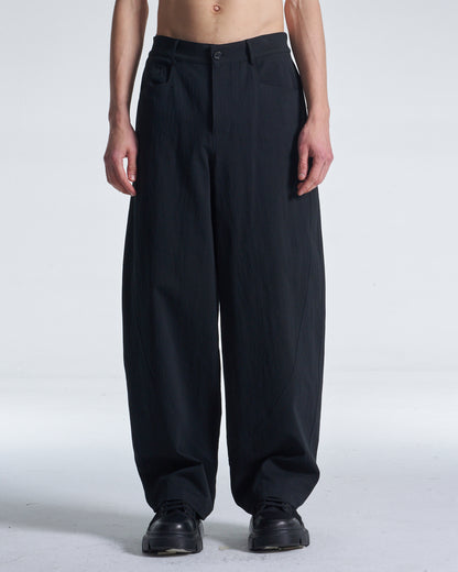 HARRISON WONG / Balloon Fit Cotton Nylon Pants