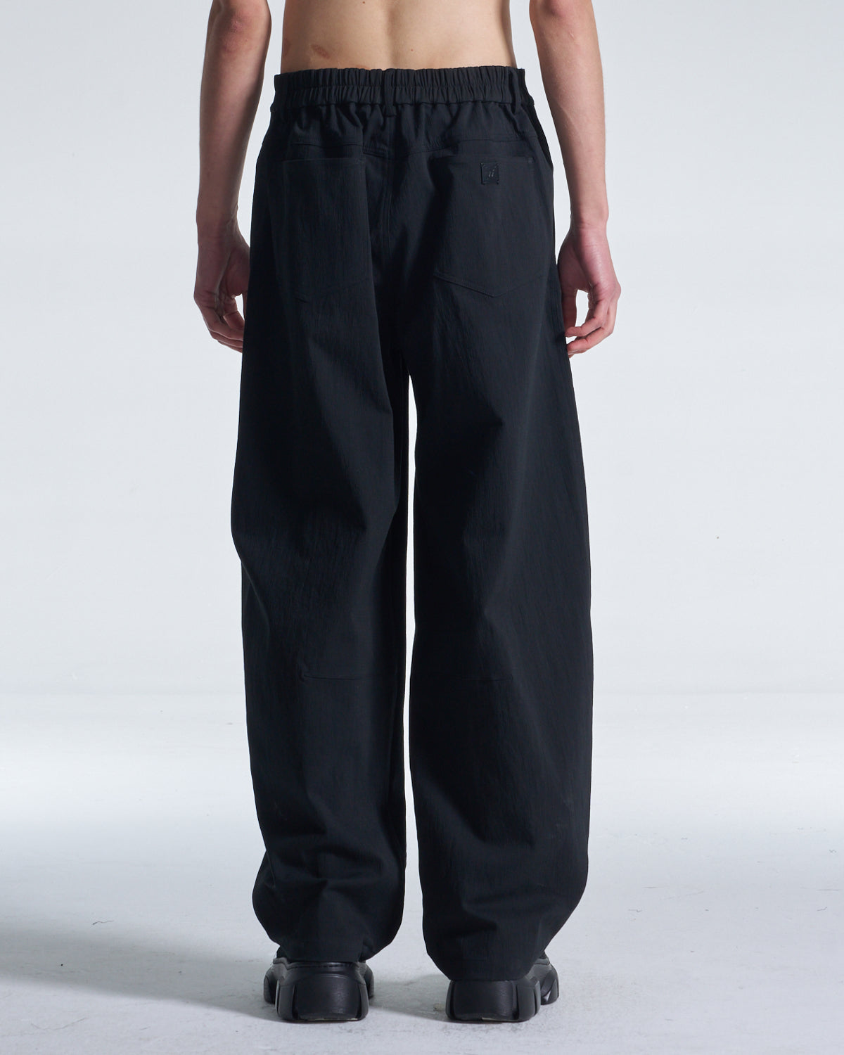HARRISON WONG / Balloon Fit Cotton Nylon Pants