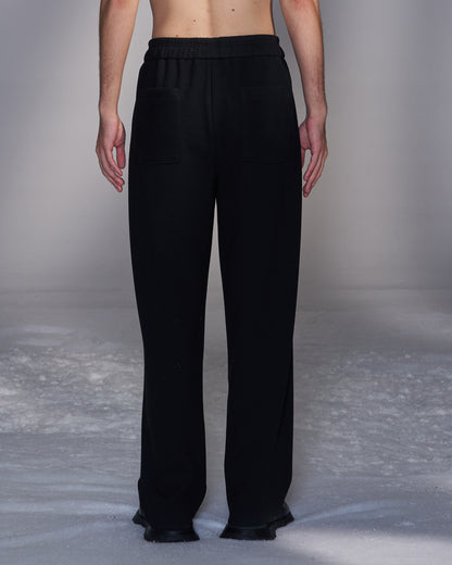 HARRISON WONG / Moleskin Wide Leg Knit Pants