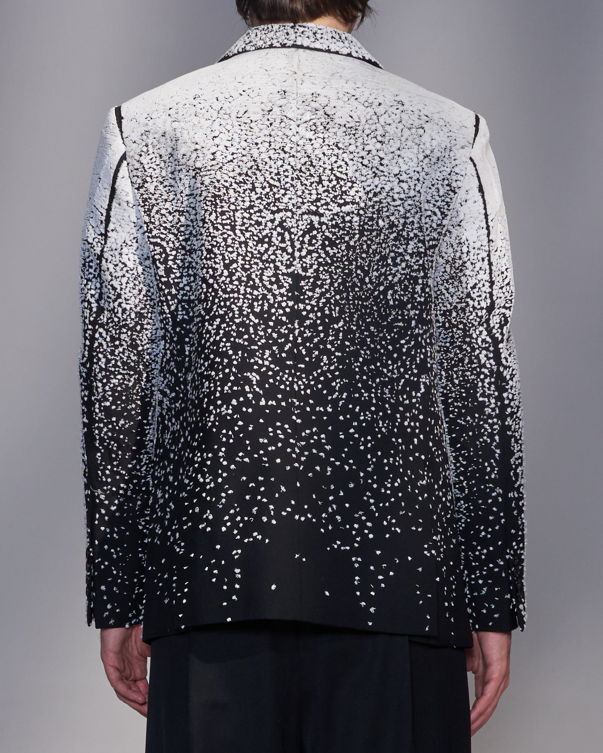 HARRISON WONG / Snowflake Embroidered Wool Blazer