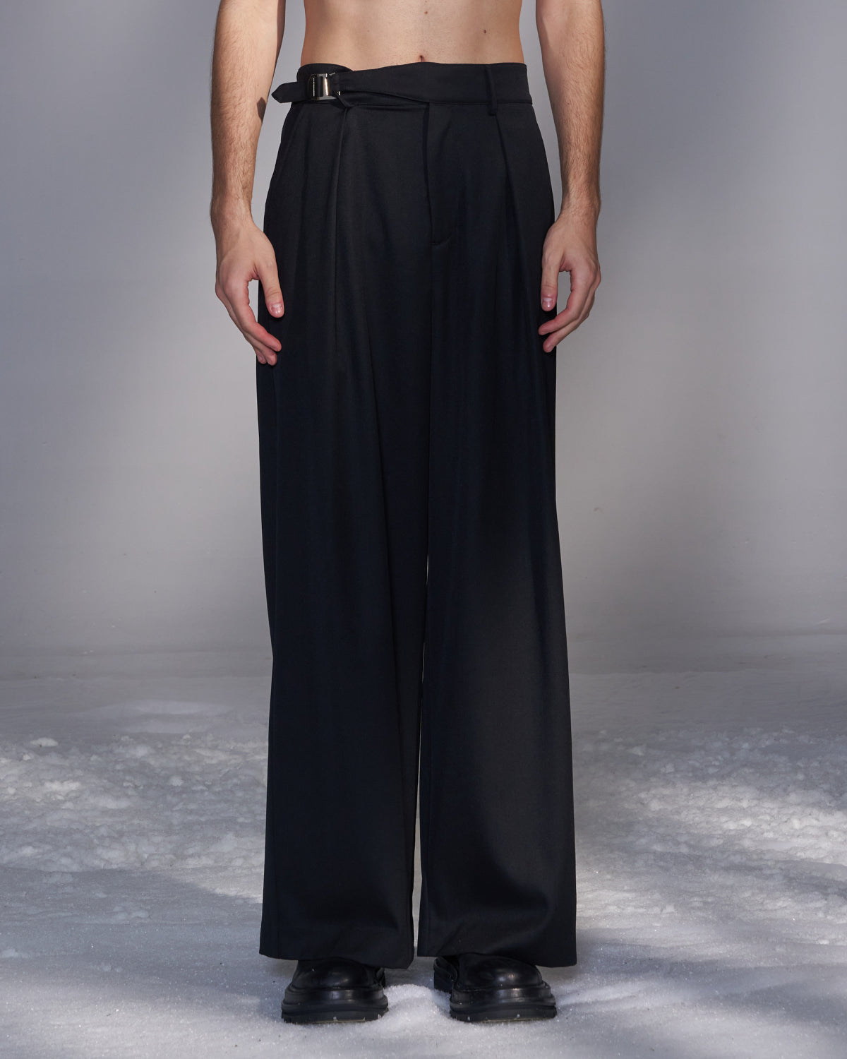 HARRISON WONG / Balloon-Fit Wool Pants