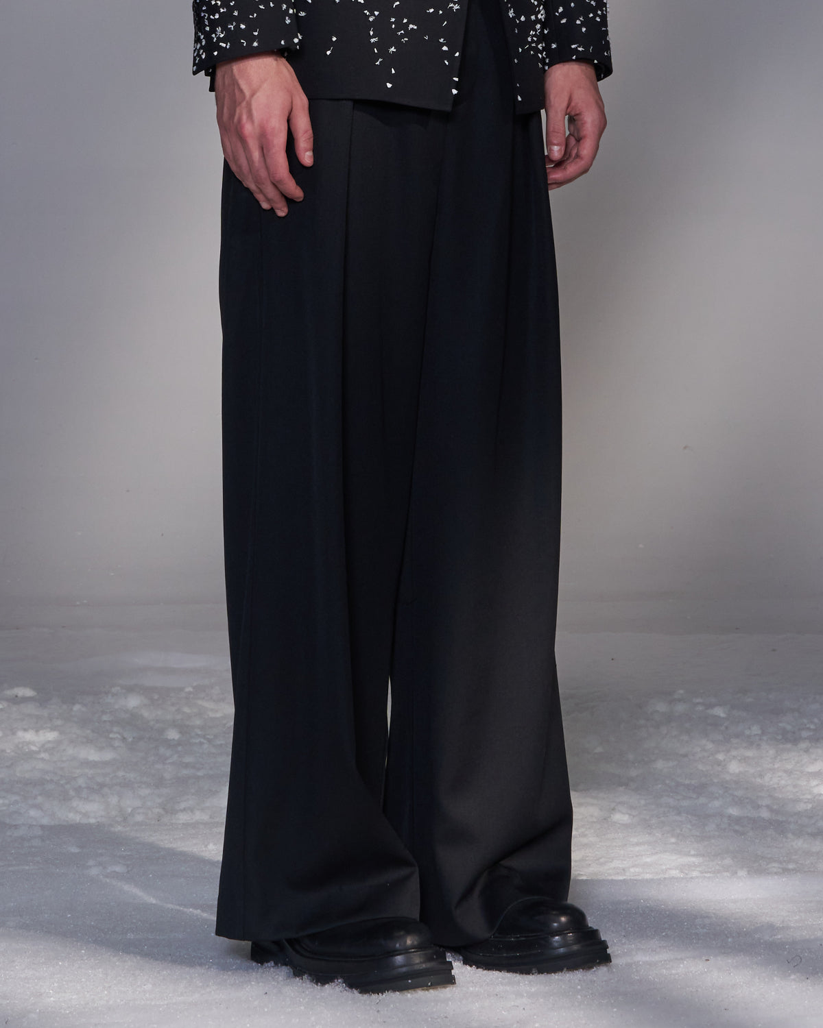 HARRISON WONG / Balloon-Fit Wool Pants