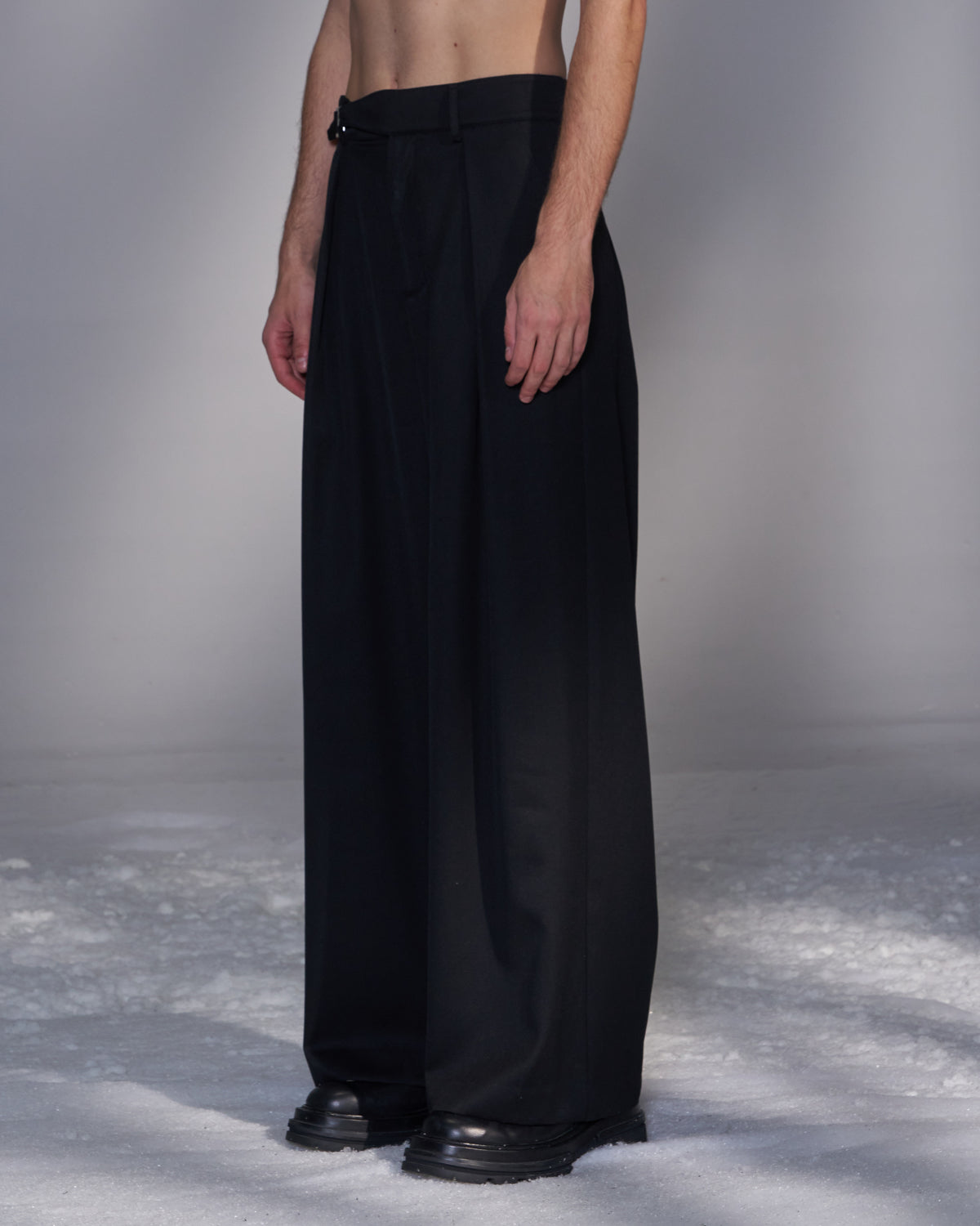HARRISON WONG / Balloon-Fit Wool Pants