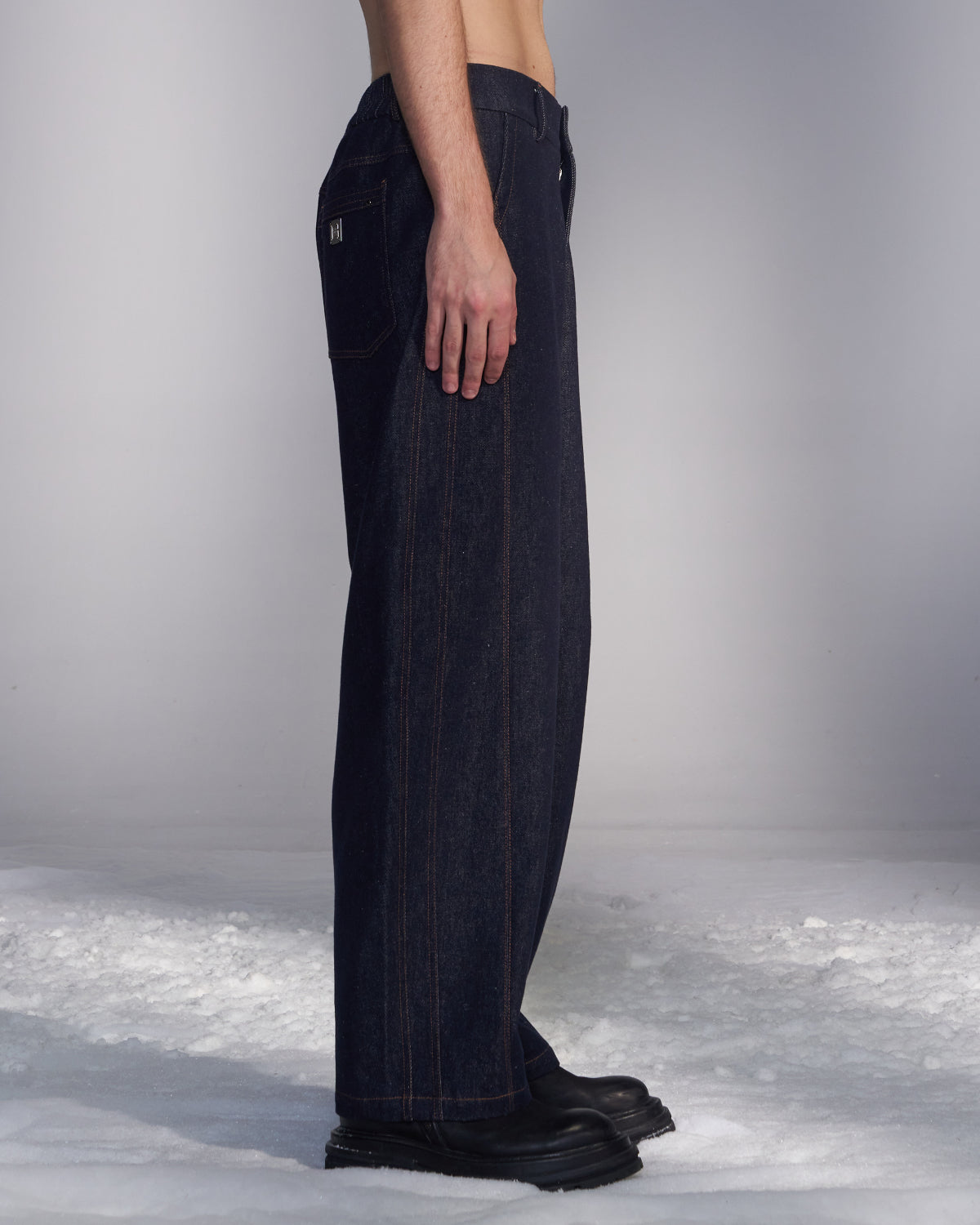 HARRISON WONG / Baggy-Fit Denim Jeans
