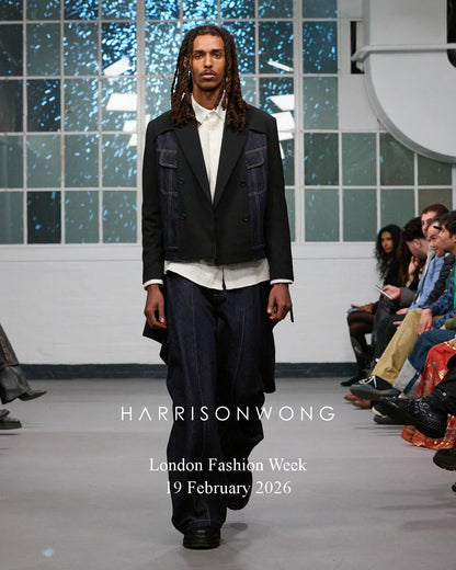 HARRISON WONG / Deconstructed Cropped Denim Blazer