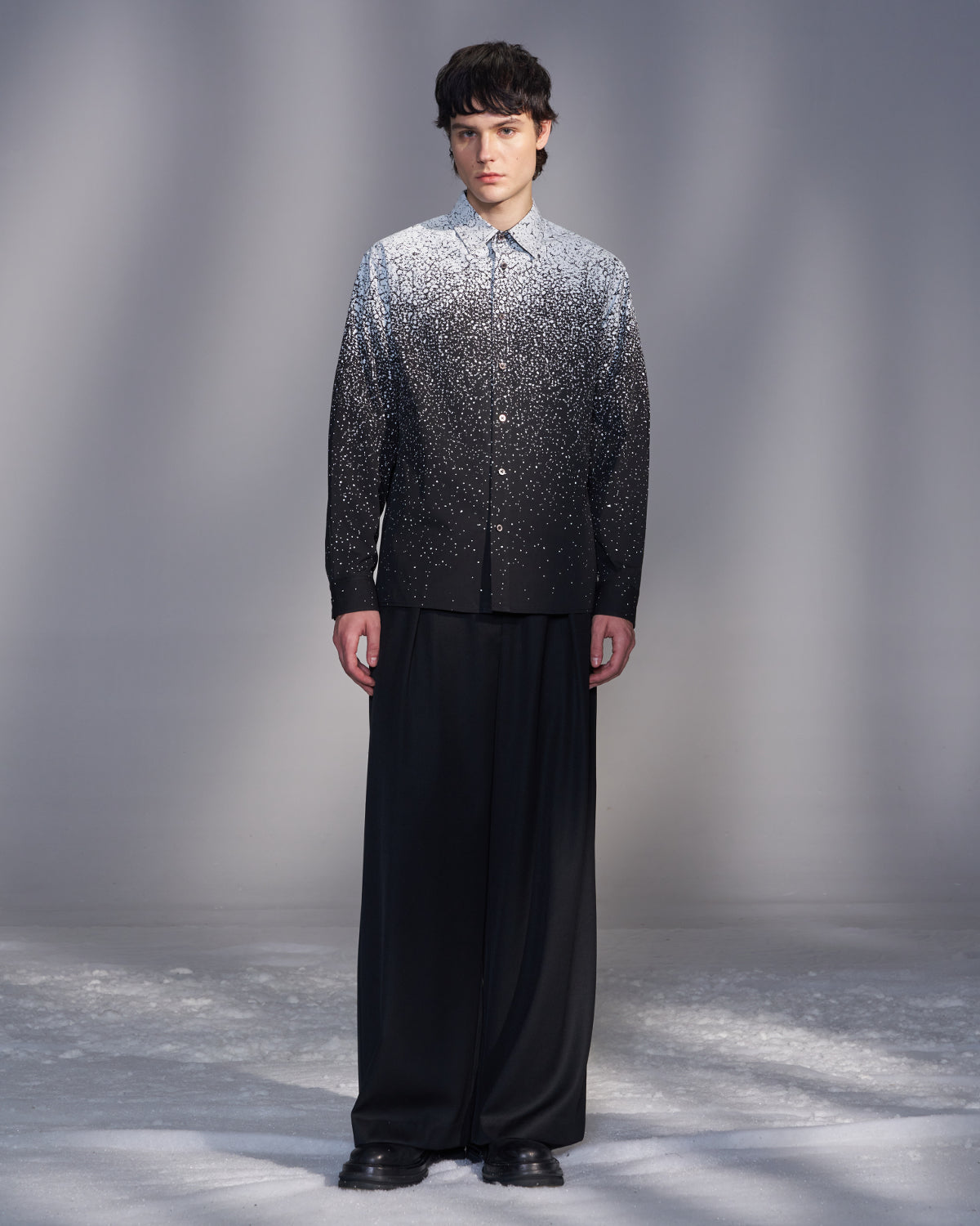 HARRISON WONG / Snowflake Printed Shirt