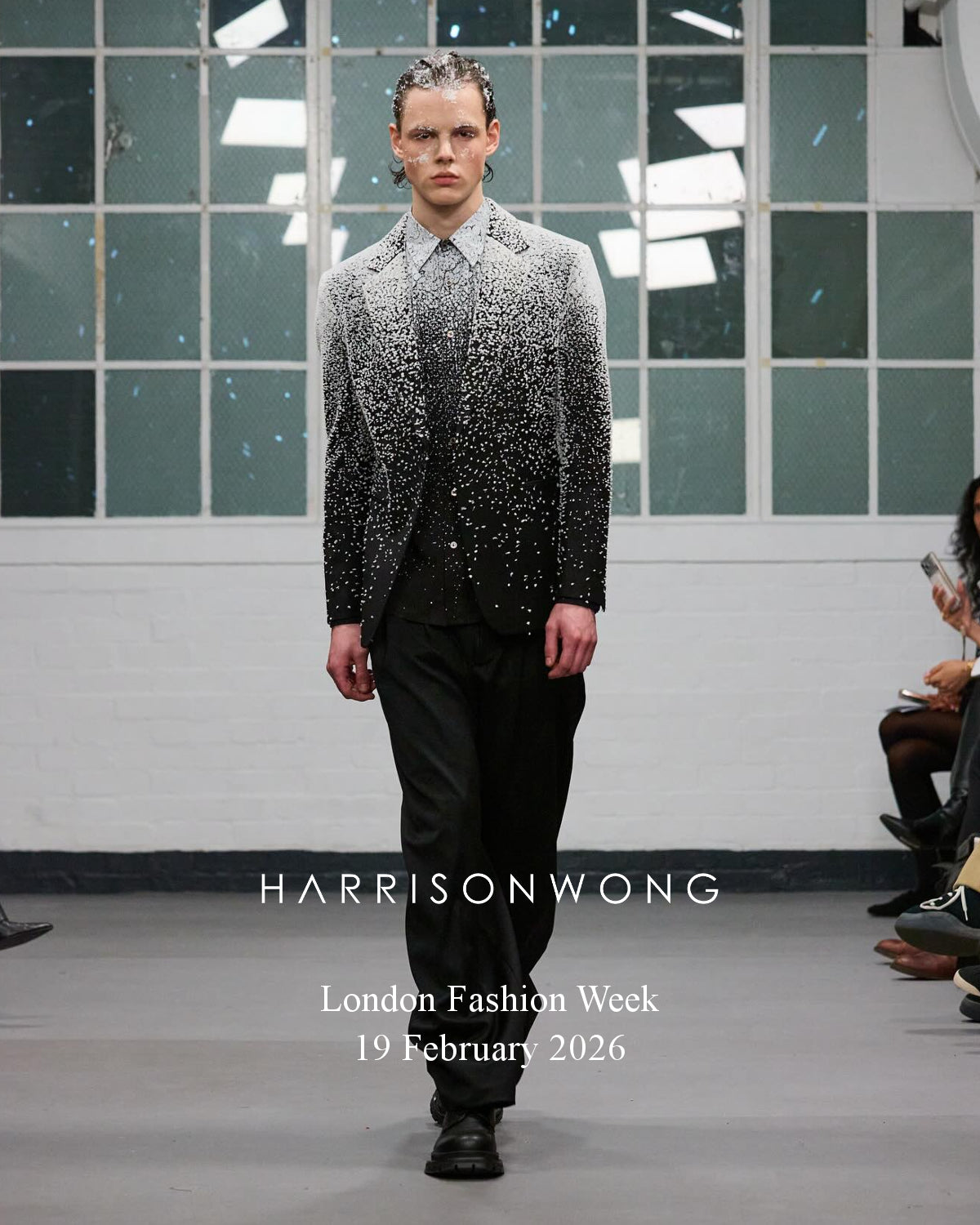 HARRISON WONG / Snowflake Printed Shirt