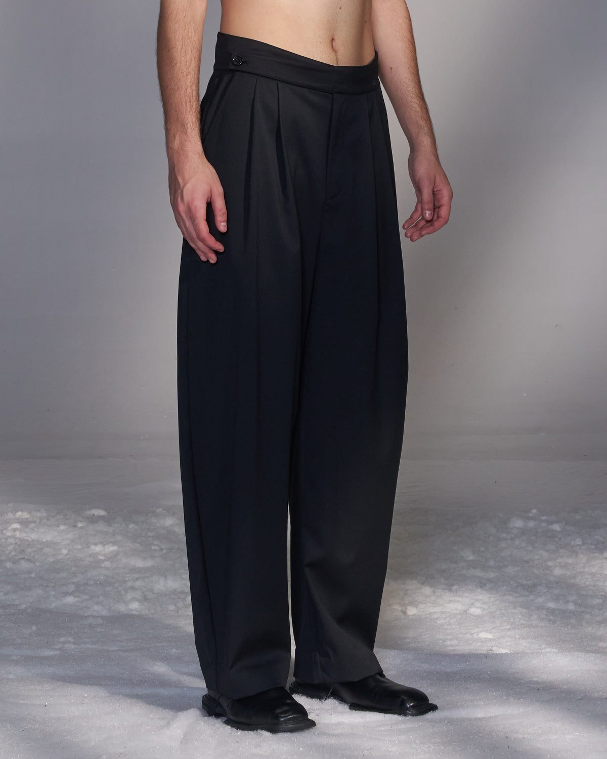 HARRISON WONG / Balloon-Fit Wool Pants