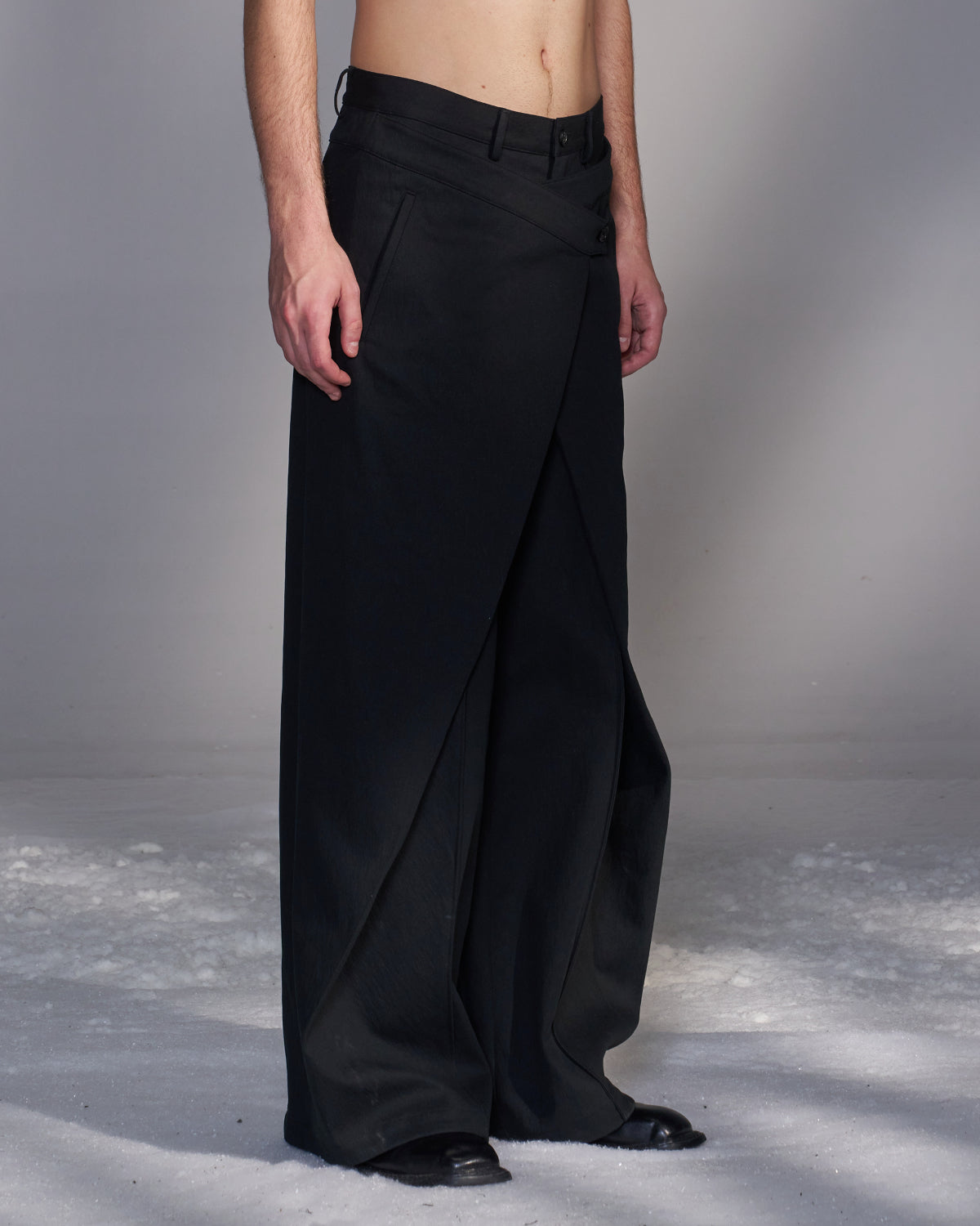 HARRISON WONG / Wrapped Wide Leg Pants