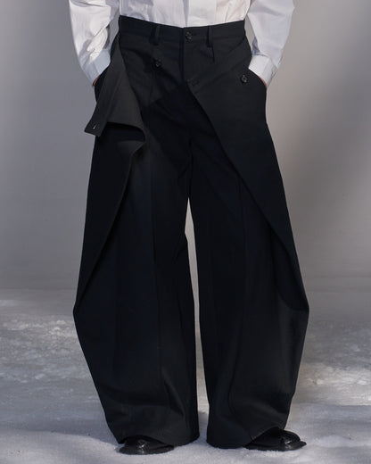 HARRISON WONG / Wrapped Wide Leg Pants
