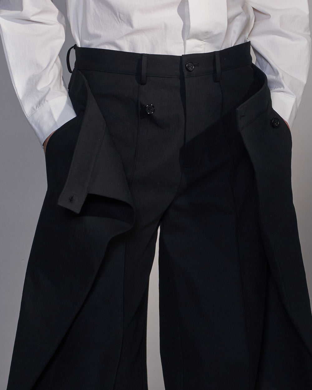 HARRISON WONG / Wrapped Wide Leg Pants