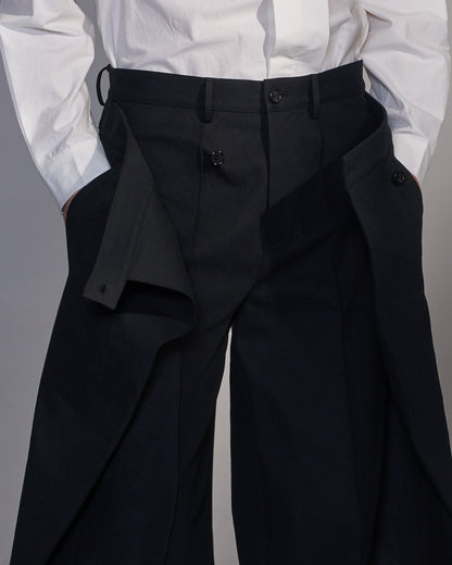 HARRISON WONG / Wrapped Wide Leg Pants