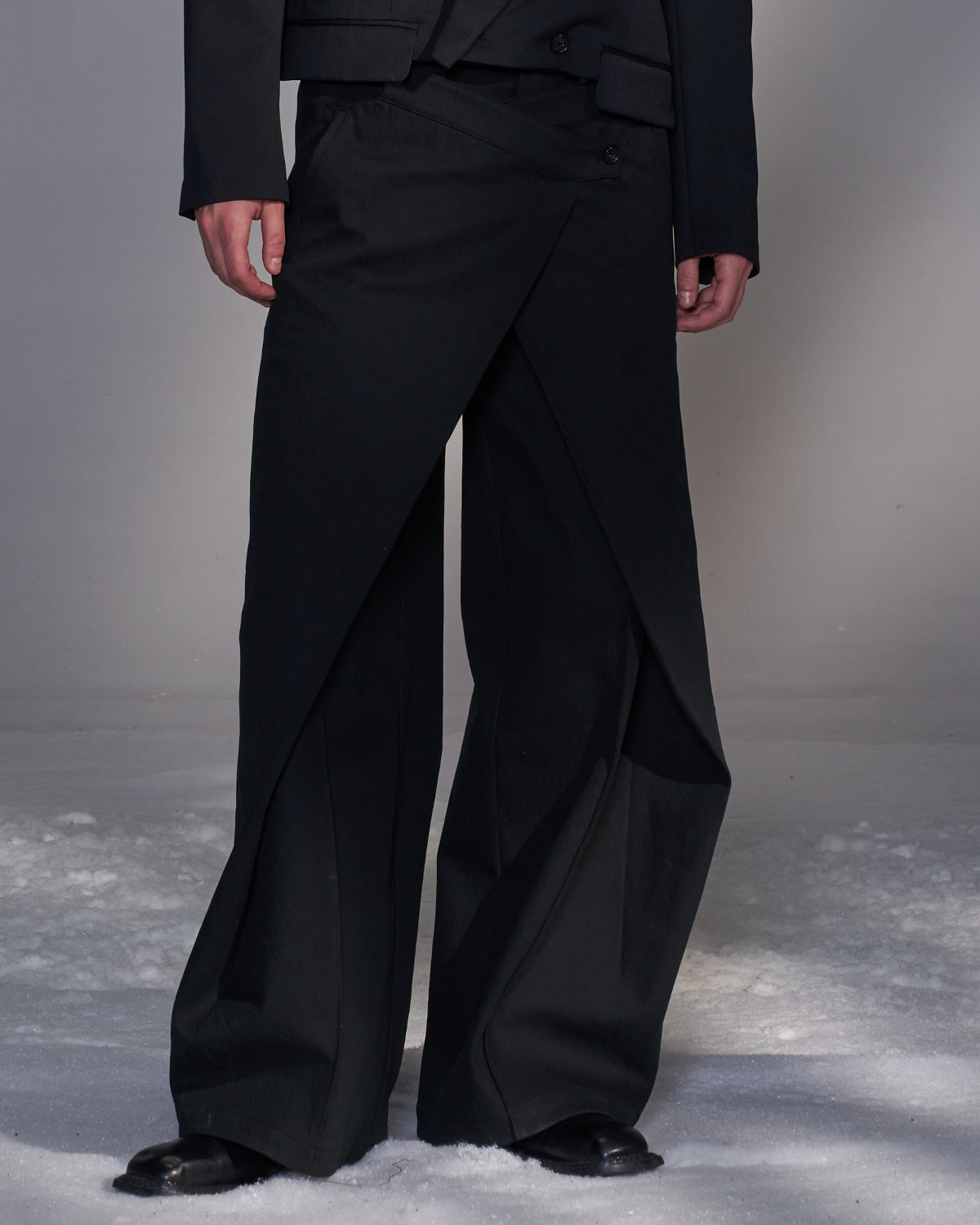 HARRISON WONG / Wrapped Wide Leg Pants