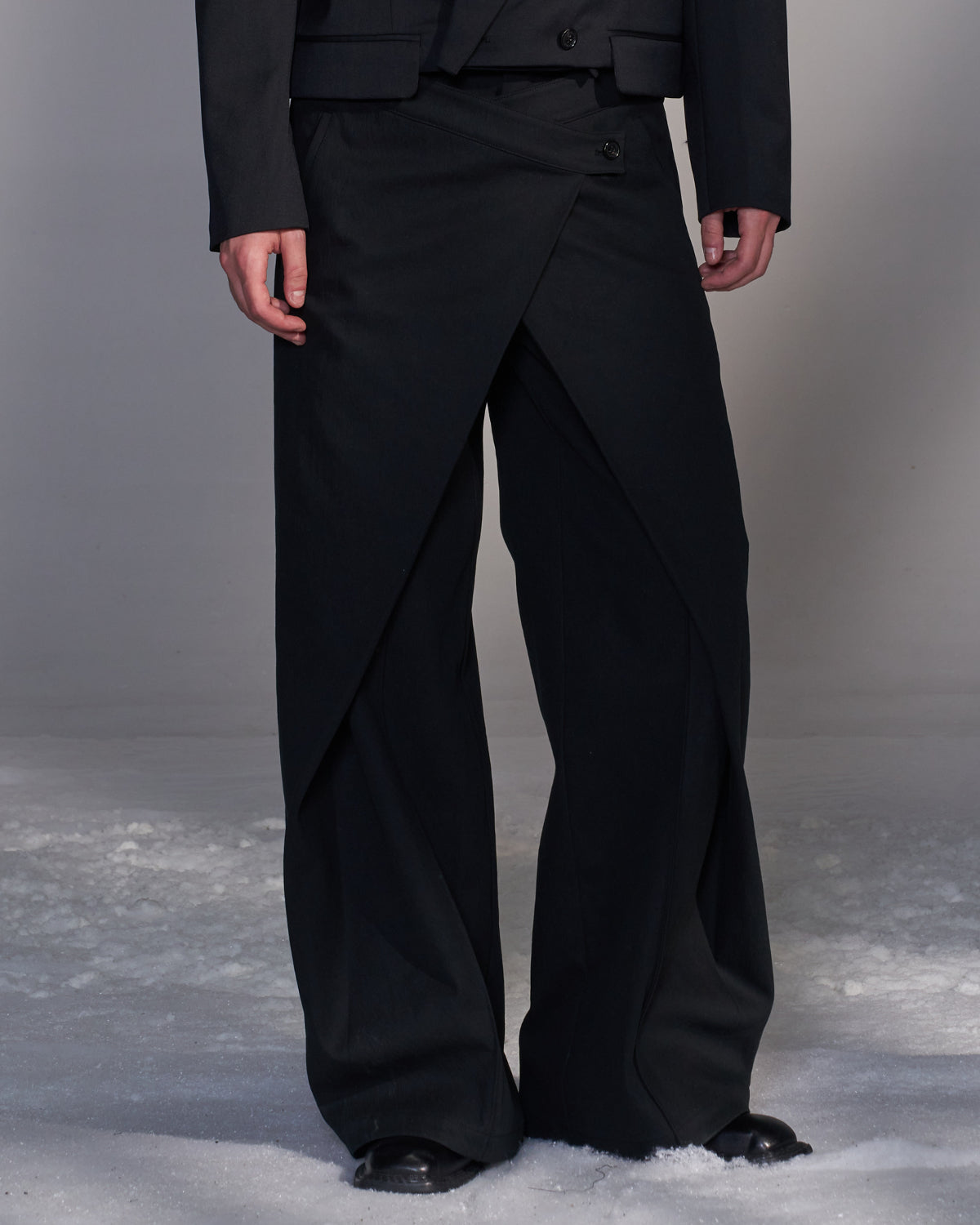 HARRISON WONG / Wrapped Wide Leg Pants
