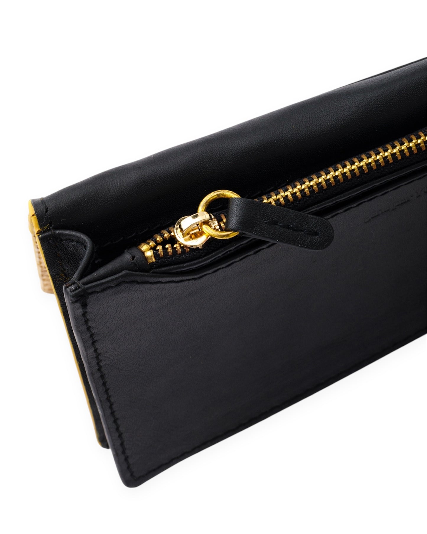 gène par YUKIO MISHIBA / Python Long Wallet - Gold×Black