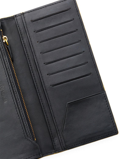 gène par YUKIO MISHIBA / Python Long Wallet - Gold×Black