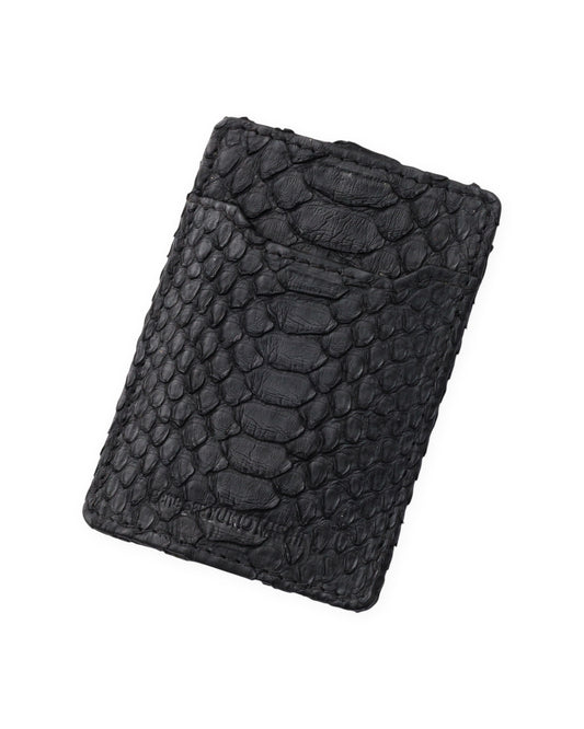 gène par YUKIO MISHIBA / Python Pass Holder - Black