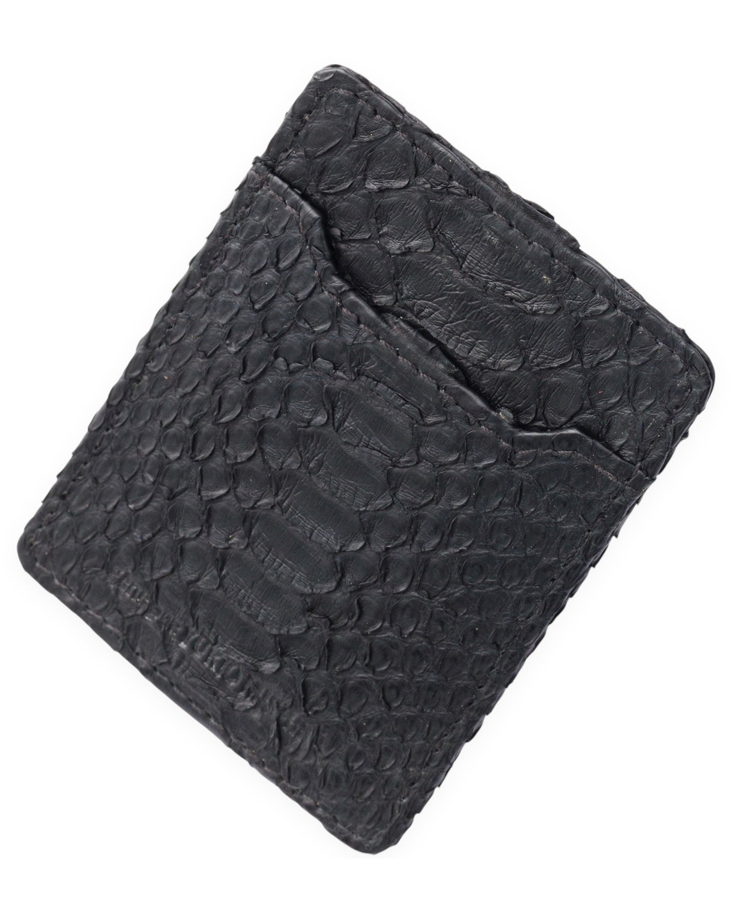 gène par YUKIO MISHIBA / Python Pass Holder - Black