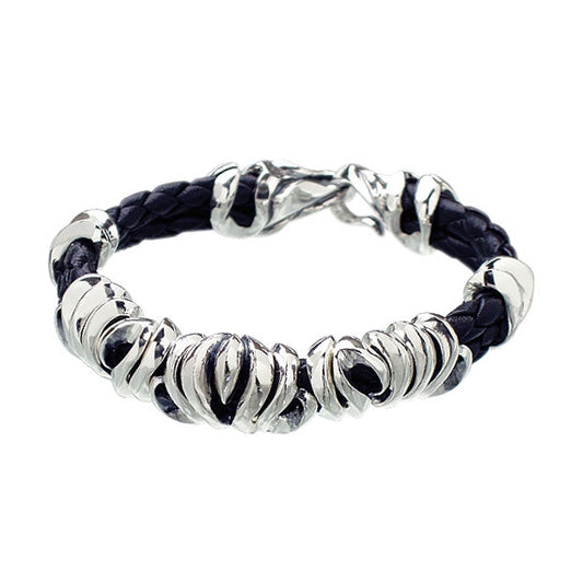 GIGOR / ブラッドレザーブレスレット