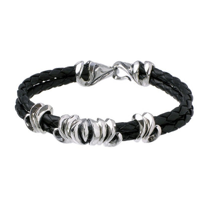 GIGOR / ブラッドレザーブレスレットS