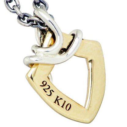 GIGOR / ジオスネイブペンダント sv+k10