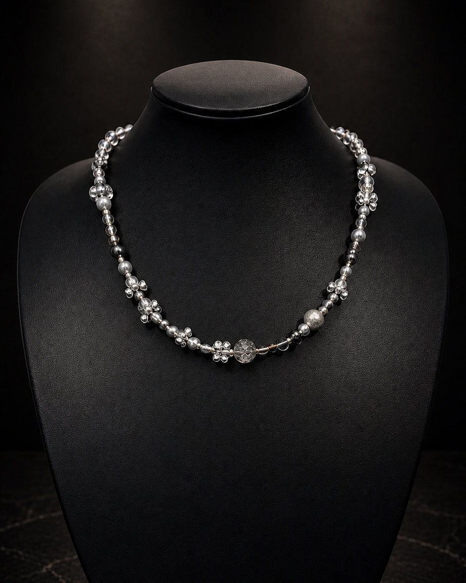 Ranunculus / "STAR DUST" Necklace II