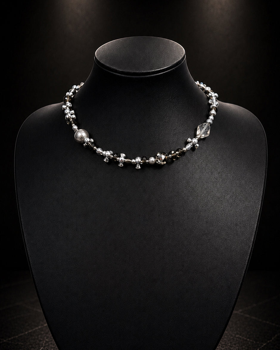 Ranunculus / "STAR DUST" Necklace IV